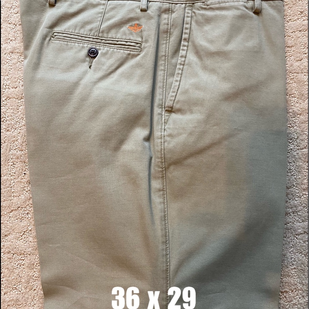 Olive Khakis 36x30 by Dockers